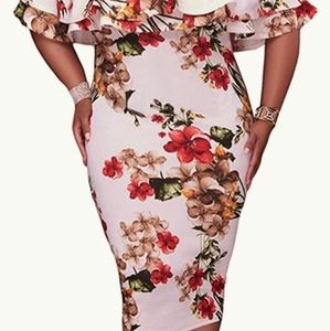 Off the shoulder dress